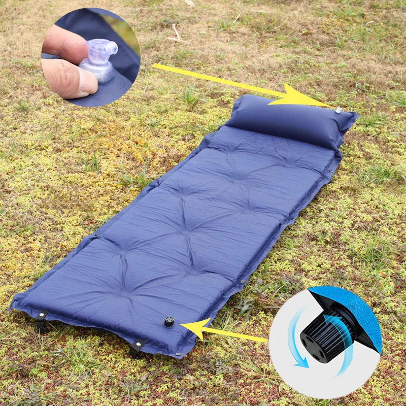 Inflatable Outdoor Camping Mat Self Inflating Air Mattress Sleeping Pad